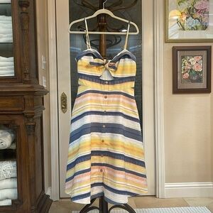 hutch ballerina bow-sleeve drop-waist midi dress Hutch Ballerina Bow-Sleeve Drop-Waist Midi Dress at MarketFair Shoppes in  Princeton, NJ